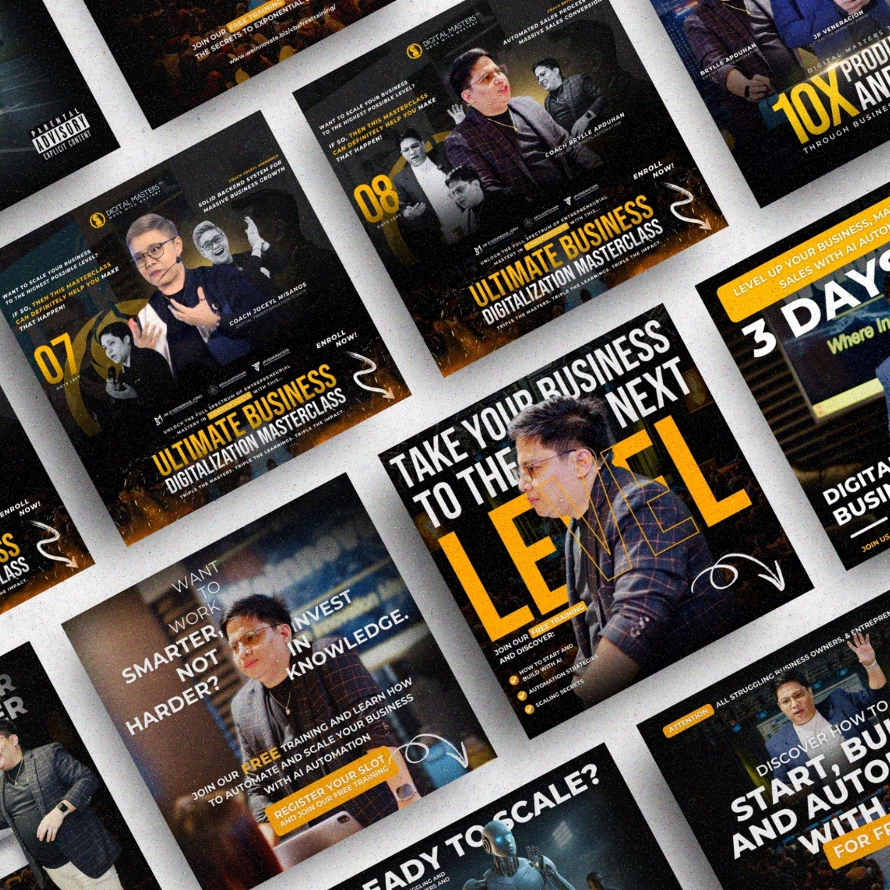 Canva Marketing Template Kit