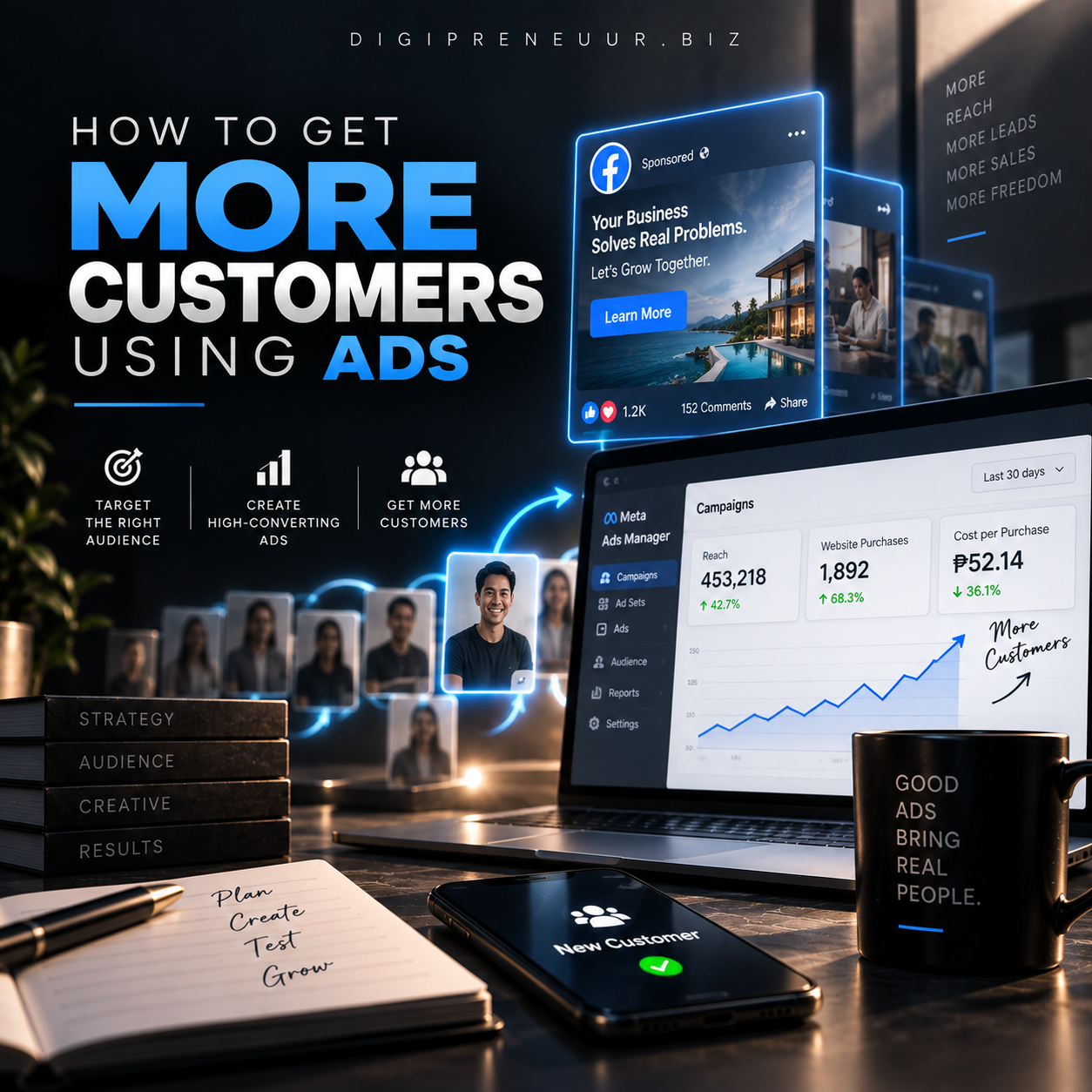 How To Get More Customers Using Ads
