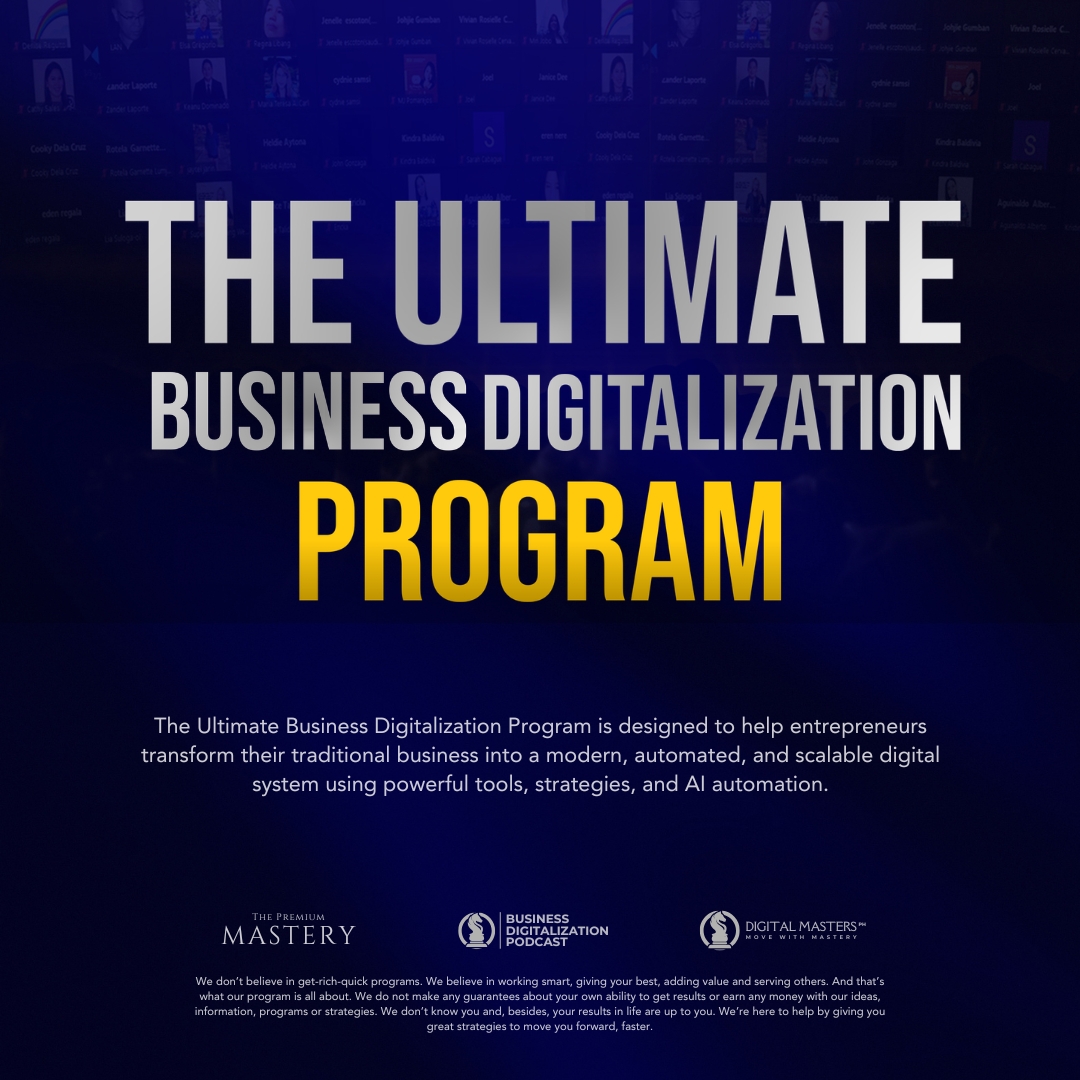 Ultimate Business Digitalization Program