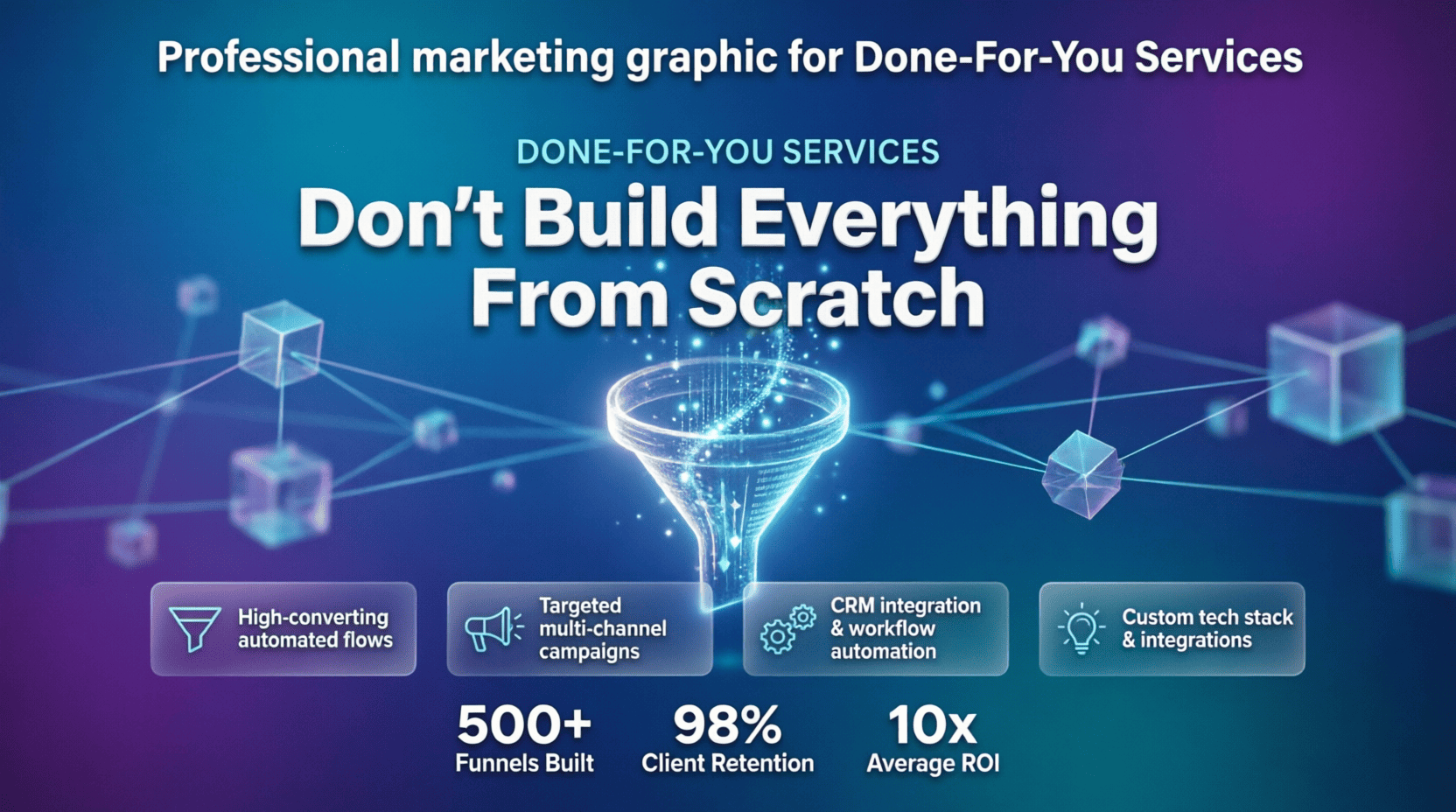 DONE-FOR-YOU SERVICES